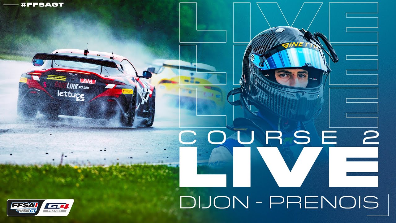 LIVE – Championnat de France FFSA GT – Course 2