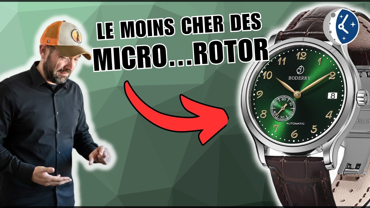 Test de la montre MICRO ROTOR la Moins Ch&egrave;re du March&eacute; !