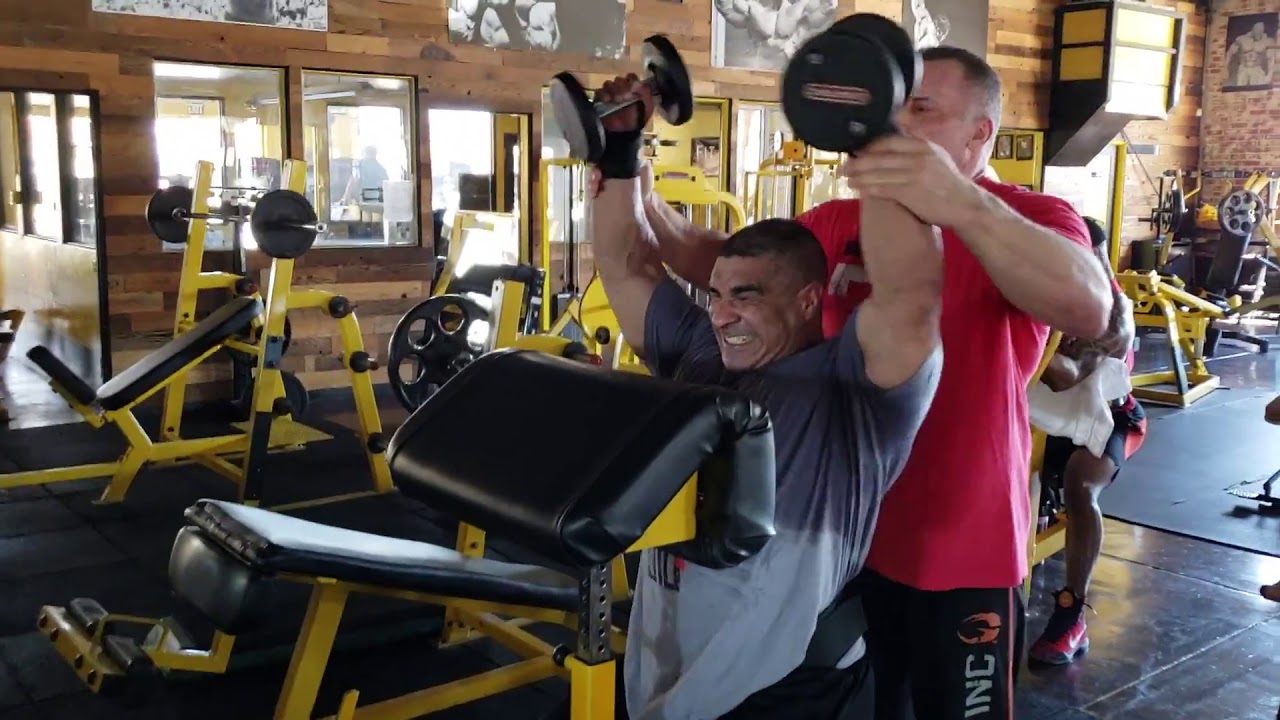 619 MUSCLE TV   Training Series   Pete, delt blasting w  coach Milos Sarcev, Ep 1