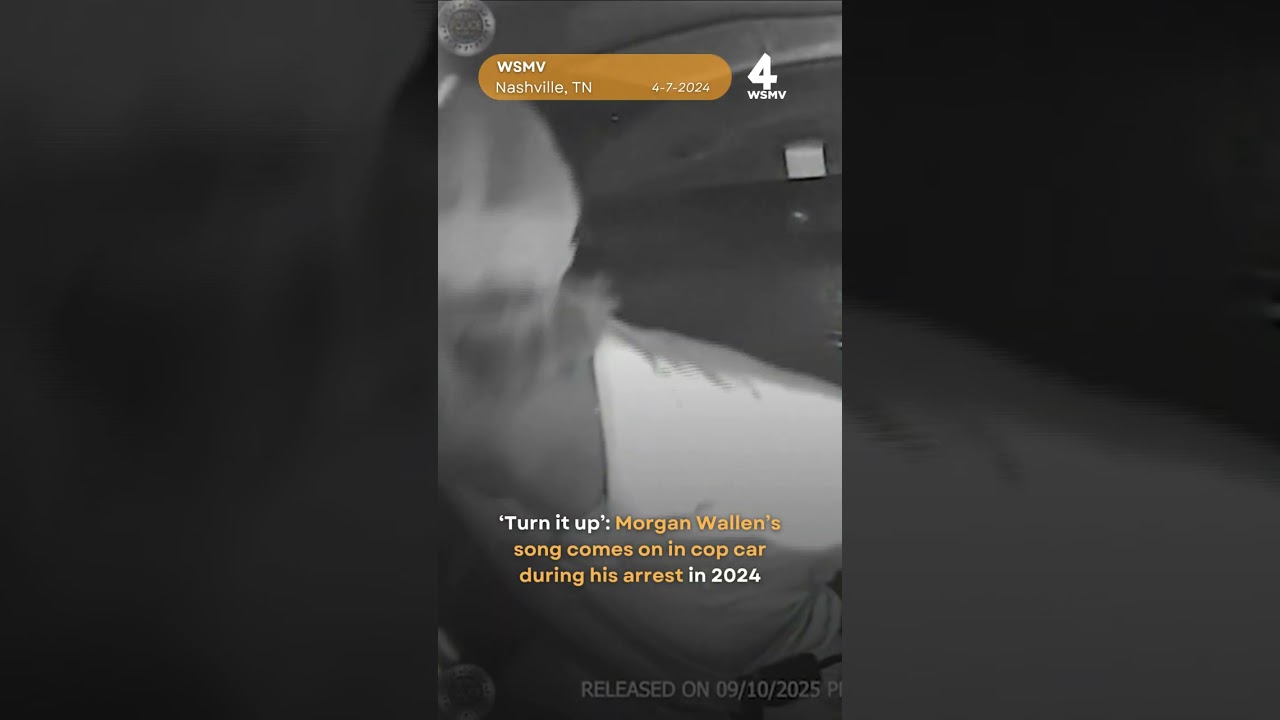 Body cam footage shows Morgan Wallen’s arrest