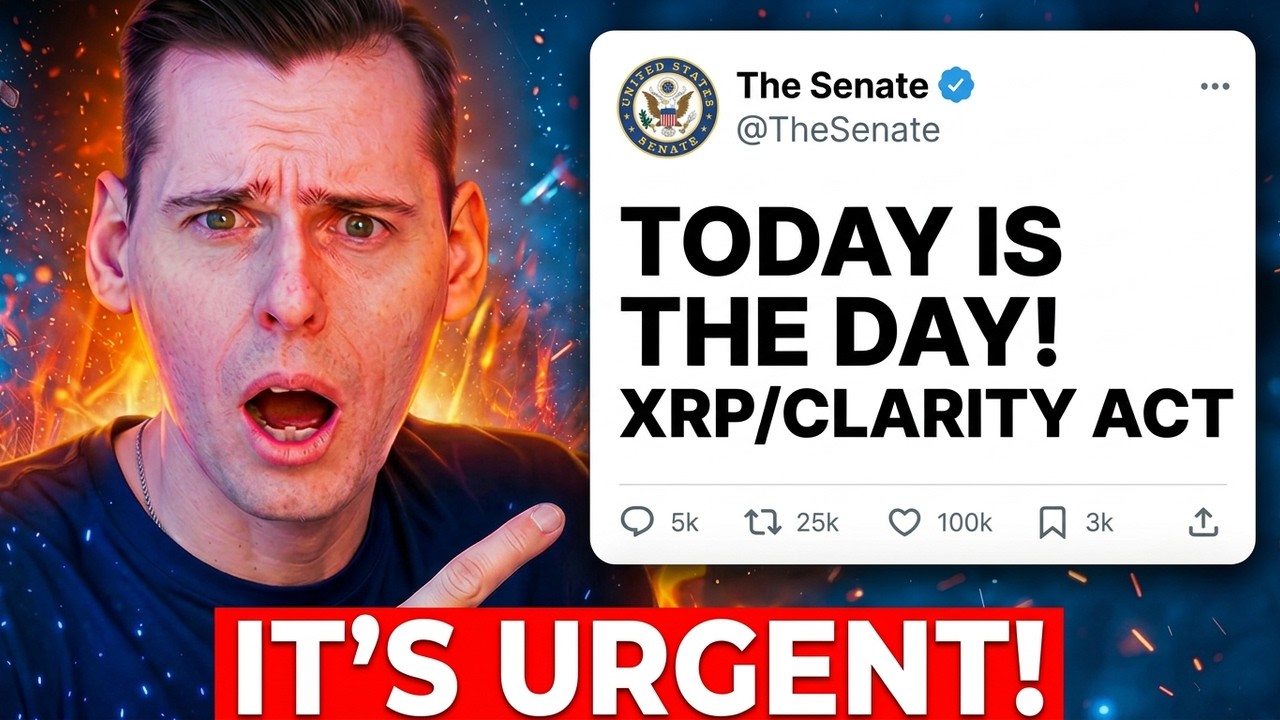 СЕГОДНЯ ЭТОТ ДЕНЬ: CLARITY ACT!!!! (ШОКИРУЮЩИЕ НОВОСТИ О СВЯЗИ XRP И CLARITY ACT)
