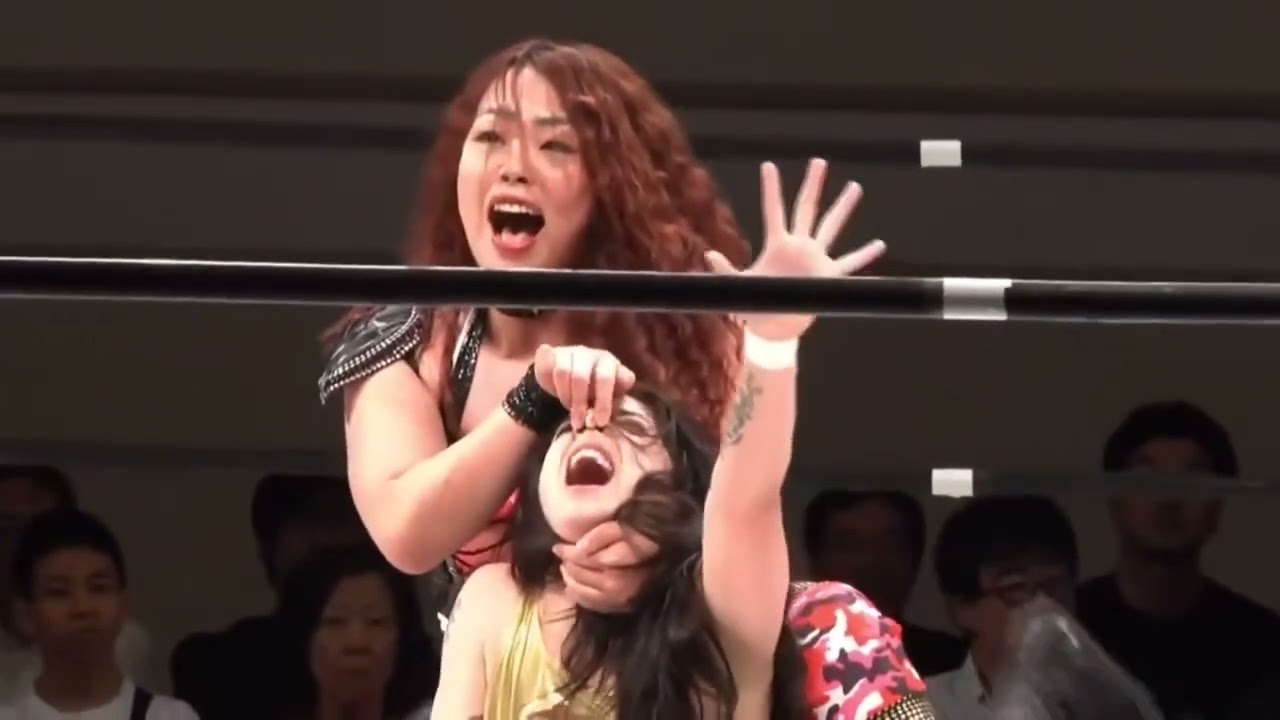 DASH Chisako & Hiroyo Matsumoto VS Maria de la Rosa & Samantha Heights | SENDAI GIRLS 15.07.2019