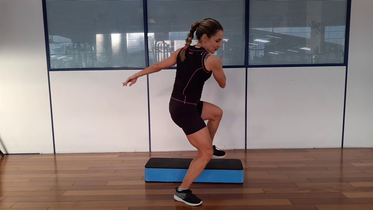 GIN&Aacute;STICA em casa : Step Intermedi&aacute;rio 4 -  35 minutos
