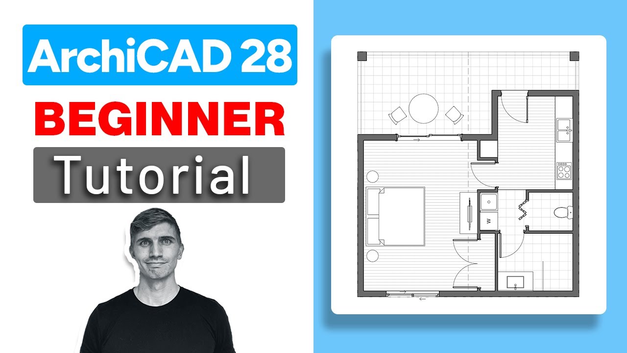 ArchiCAD 28: как нарисовать планы этажей менее чем за 20 минут — рабочий процесс для начинающих