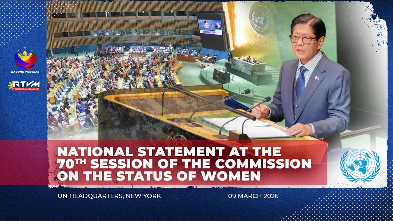 National Statement at the 70th Session of the Commission on the Status of Women 3/9/2026