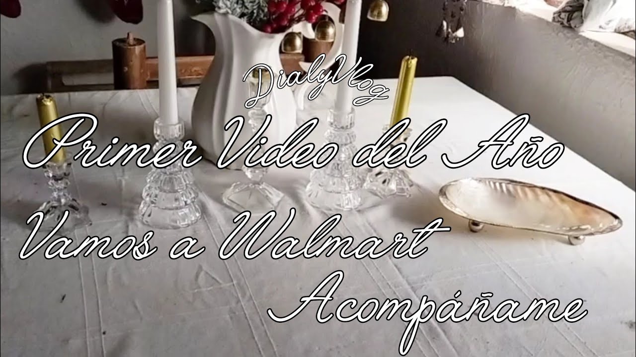 Primer video del Año 💖🎀❤️ ACOMPAÑAME! Vamos a WALMART 💙 novedades del Amor ❤️