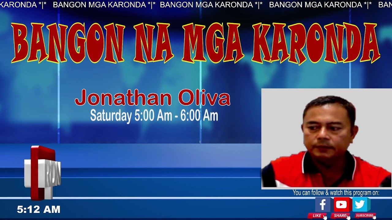 BANGON NA MGA KARONDA | MAR 7,2026