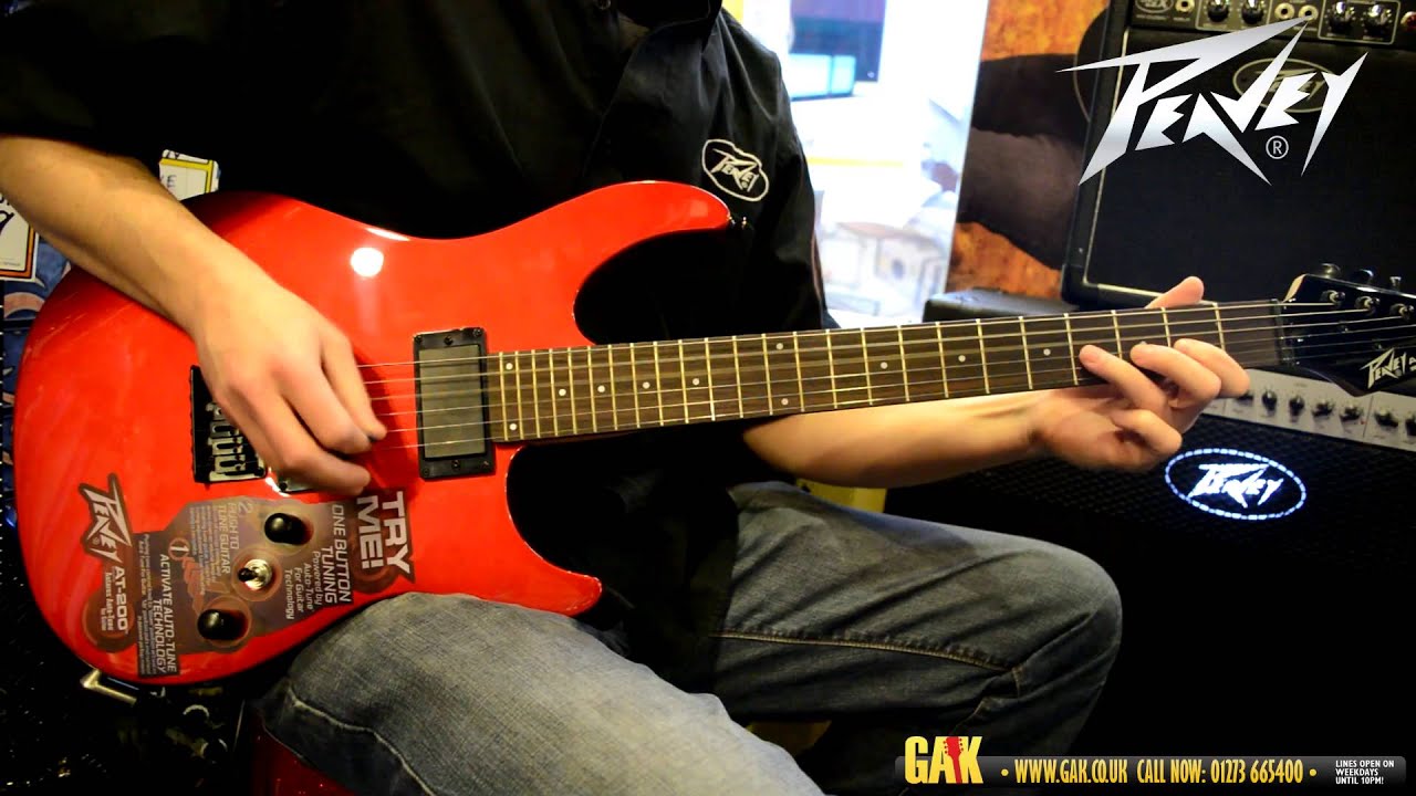 Peavey - AT-200 Auto-Tune Guitar Demo at GAK