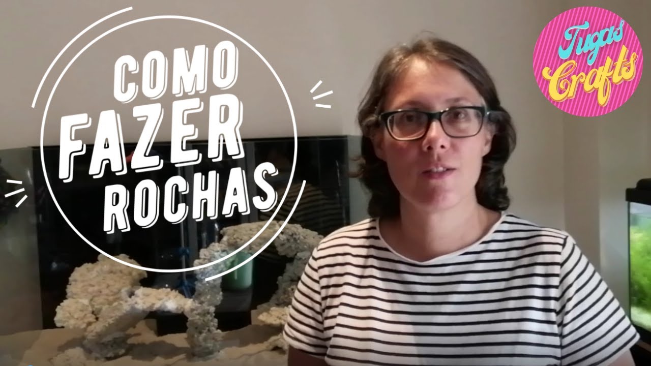 Como fazer rochas | Aquário água salgada
