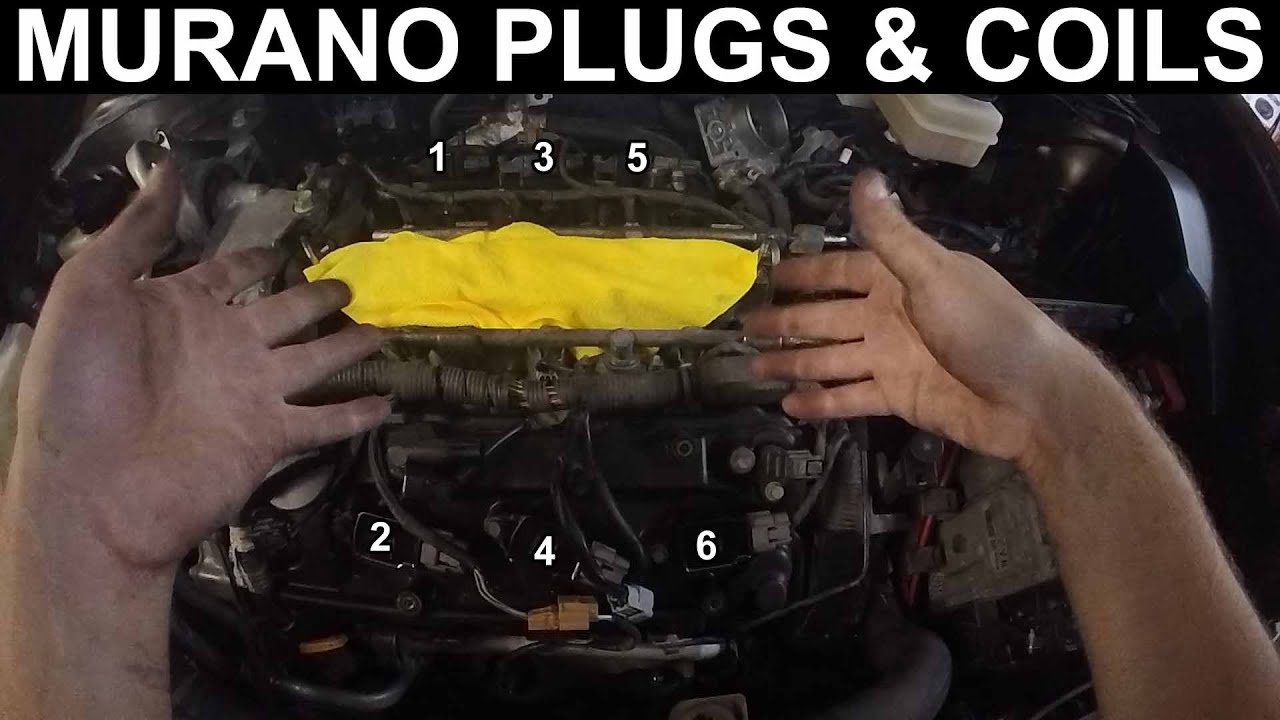 2013 - 2014 Nissan Murano Spark Plugs and Ignition Coils Replacement