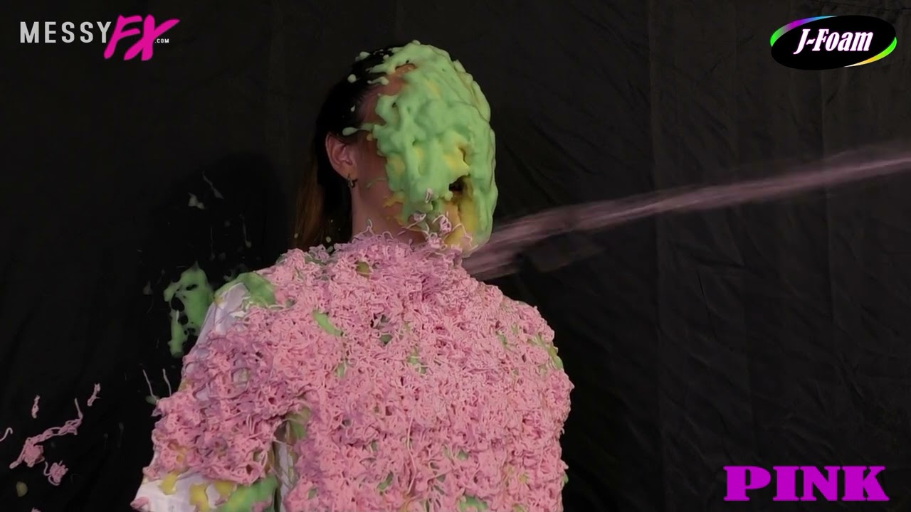 MessyFX presents: J-Foam - Coloured 'Bugsy Malone' Theatre (Avalanche) Spray