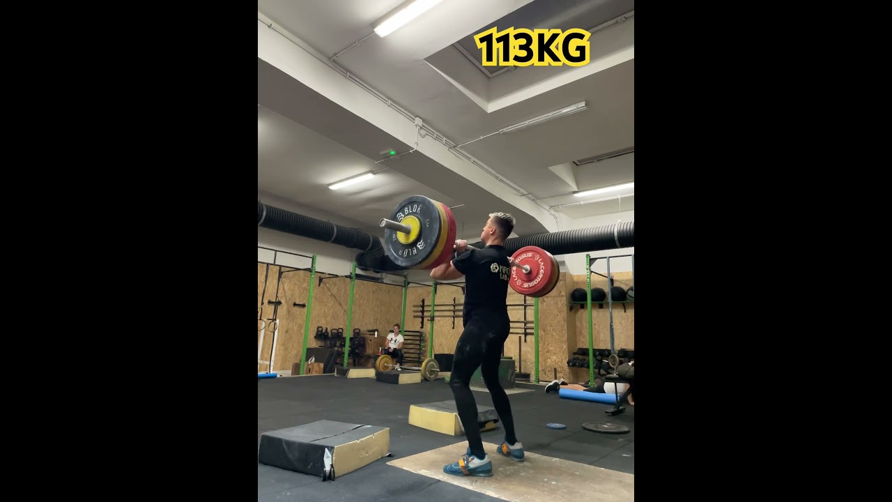 SLANCIO #cleanandjerk 113KG #perte