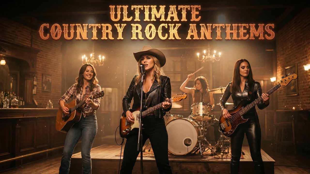 Top 70 Best Country Rock Anthems || inspired by Seger, Skynyrd, ZZ Top mix30