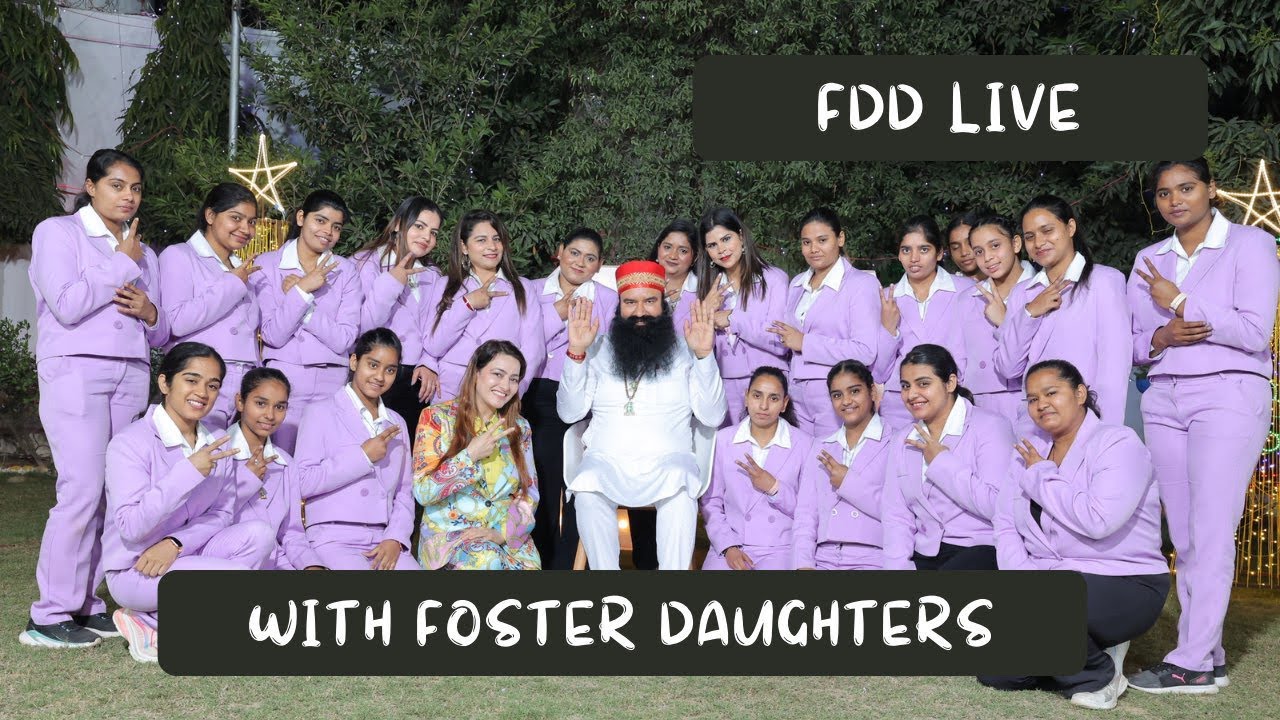 "FDD Special" - Saint Dr. MSG Live With Honeypreet Insan and His 21 Foster Daughters