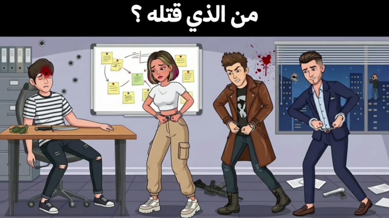 الغاز للاذكياء اليك 10 لغز صعبة للعباقرة واصحاب العقول الراقية! الغاز مخادعة  ! لن تستطيع حلها كلها�