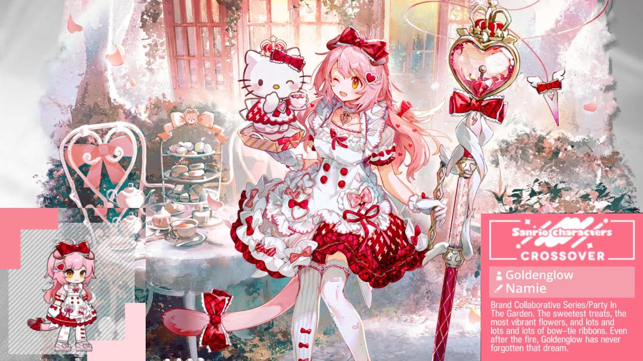 [Arknights] Goldenglow skin showcase crossover collection - Party in The Garden -