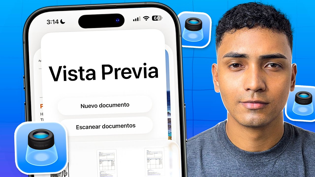 &iexcl;Descubre la nueva app Vista Previa en iOS 26!