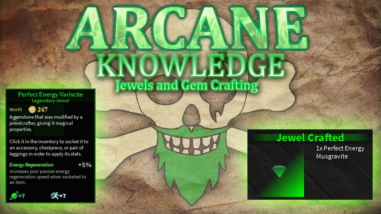 How to level up your gem crafting to PERFECT EASILY. II Arcane KNOWLEDGE: Gems and jewel crafting.