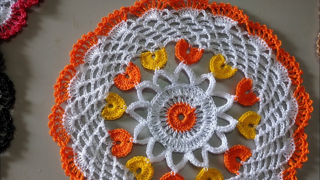 Toalhinhas de crochê campeã de vendas (trabalhando com sobras de linha )#crochê #crochet