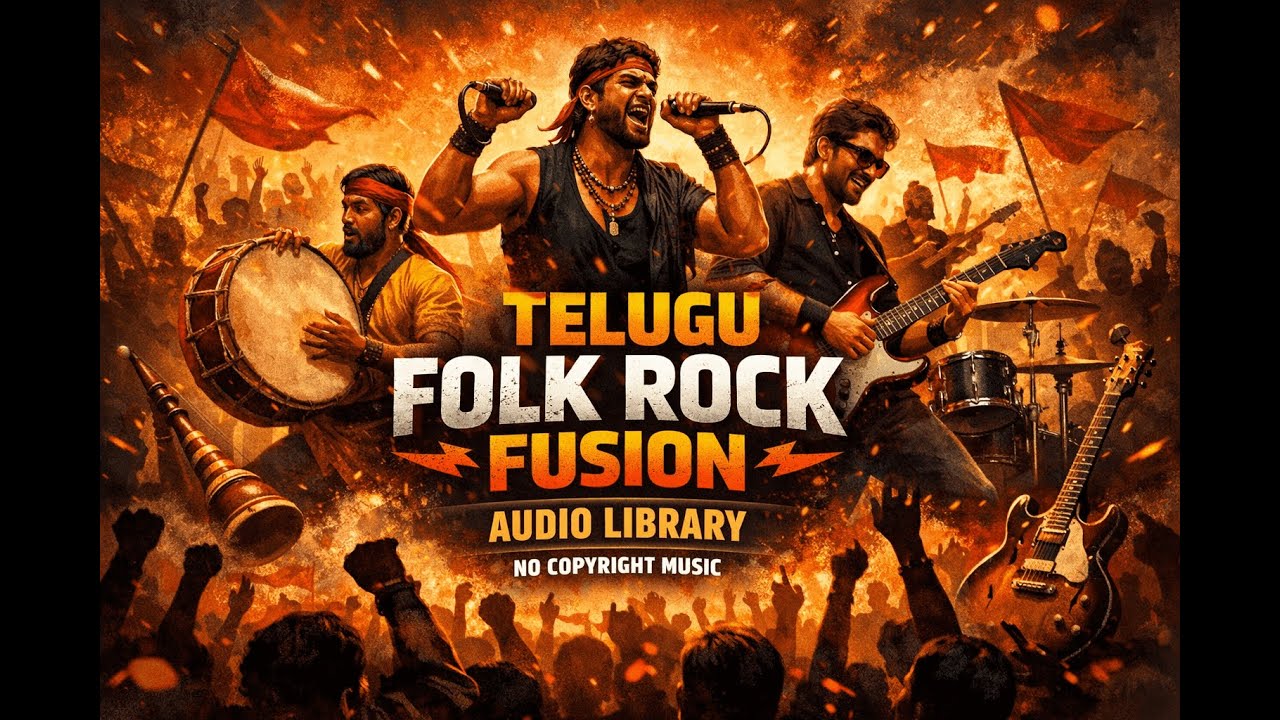 Folk Rock Fusion | Dappu × Electric Guitar @YouTube @audiolibrary_ @NoCopyrightSounds