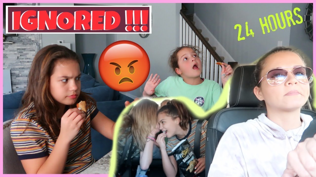 IGNORING OUR MOM FOR 24 HOURS | SISTER FOREVER