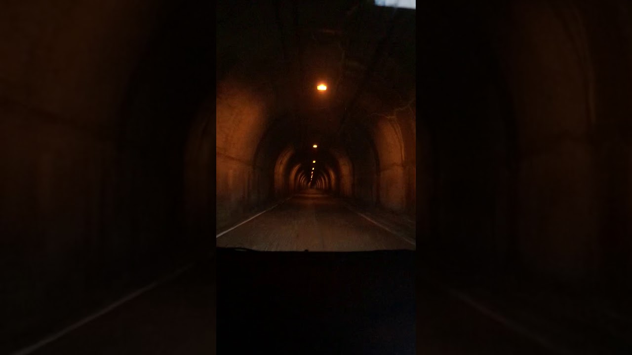 Danger tunnel in japan