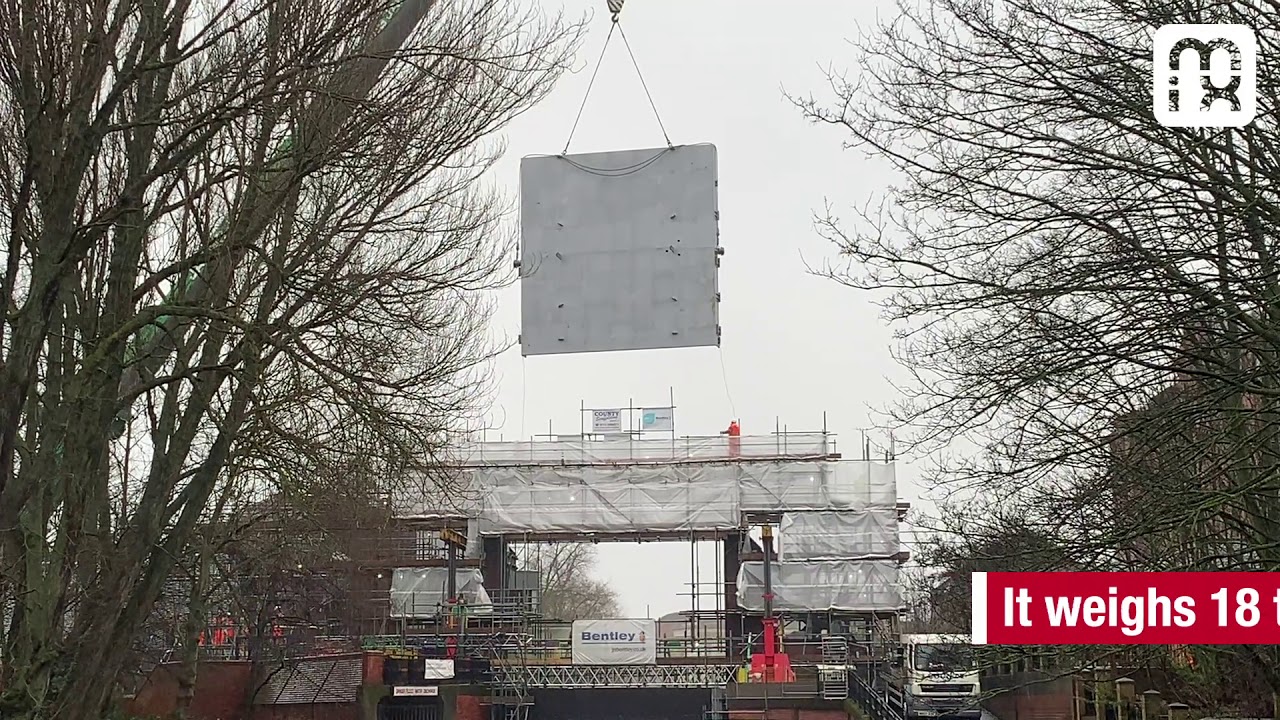 Huge flood gate swung into place on York’s Foss Barrier