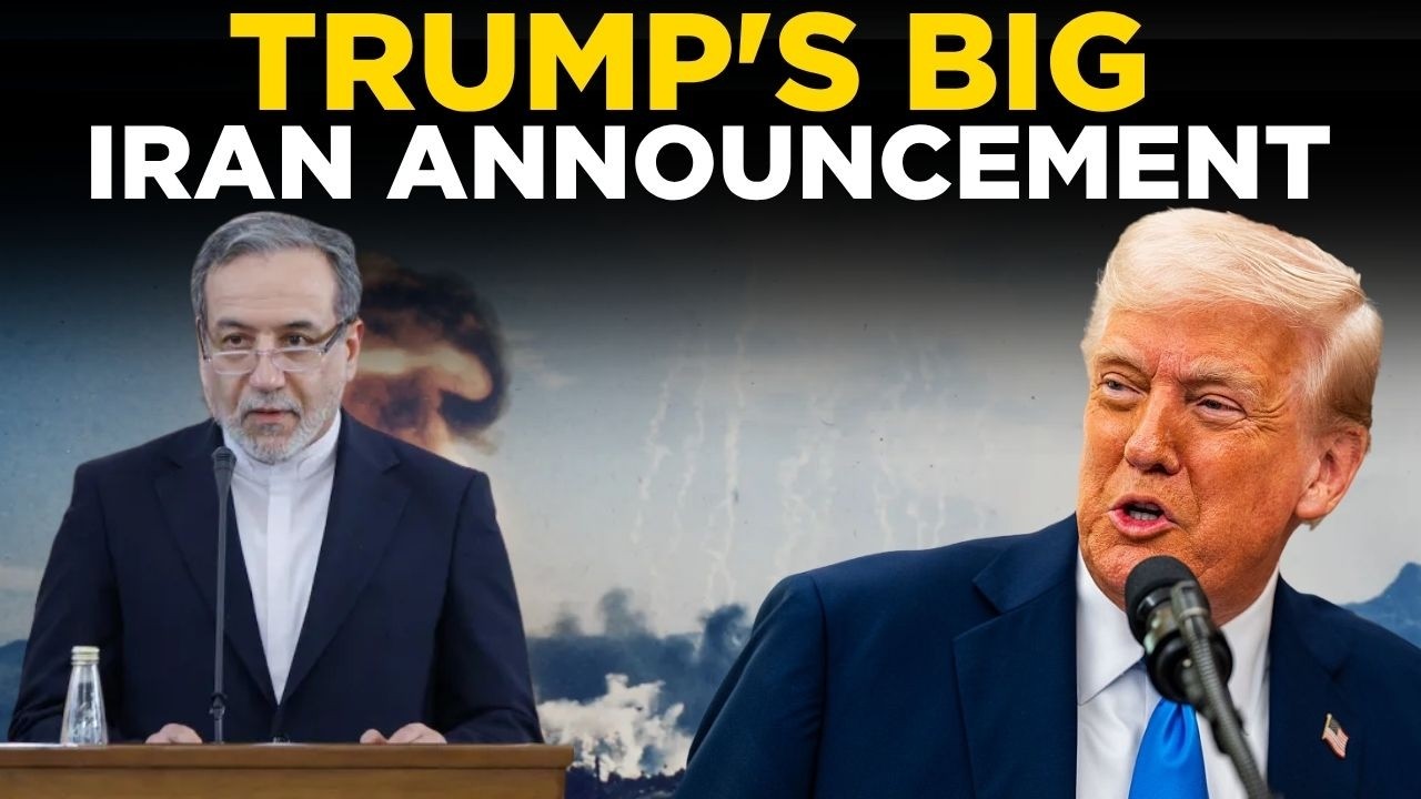 US-IRAN LIVE: Trump's Major Iran Announcement, More Strikes or a Peace Breakthrough?