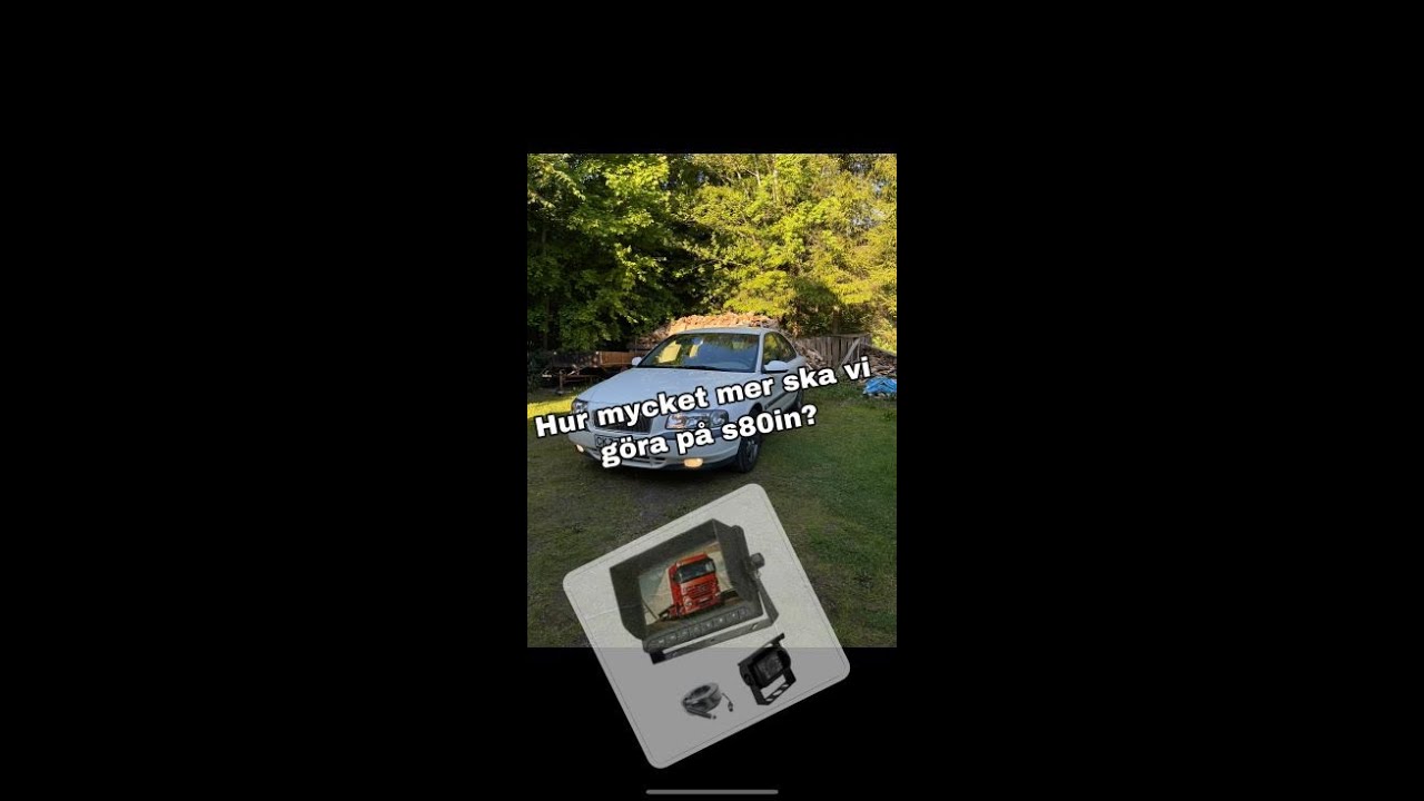 Dags att montera backkamera på s80 | [ Vlogg 27 ]