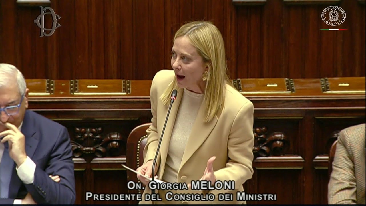 Comunicazioni in vista del Consiglio europeo del 23/10/25: replica del Presidente Meloni alla Camera
