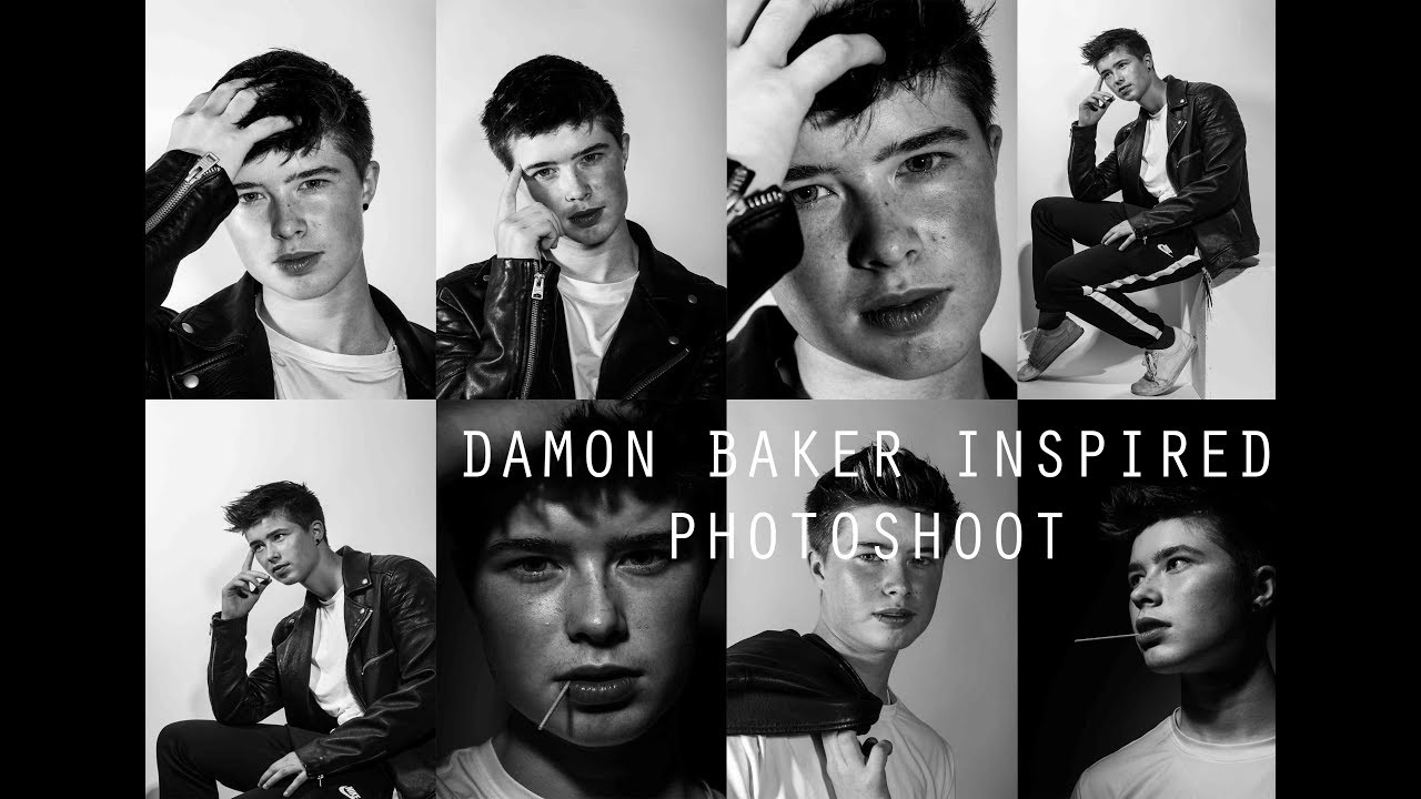 Damon Baker inspire Photoshoot Behind the Scenes