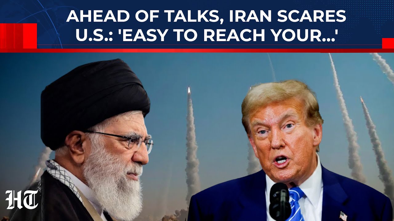 Just Before Oman Meet, Iran Scares US: 'Easy To Reach Your…'| Trump| Khamenei| Nuclear| Arab| Israel