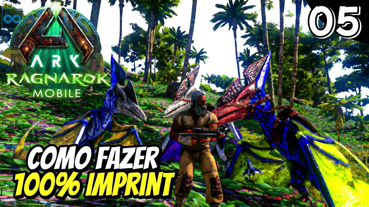 Ark ultimate mobile Editon - RAGNAROK 100 DIAS - EP 05 como fazer 100% de  Imprimir de uma vez #ark 