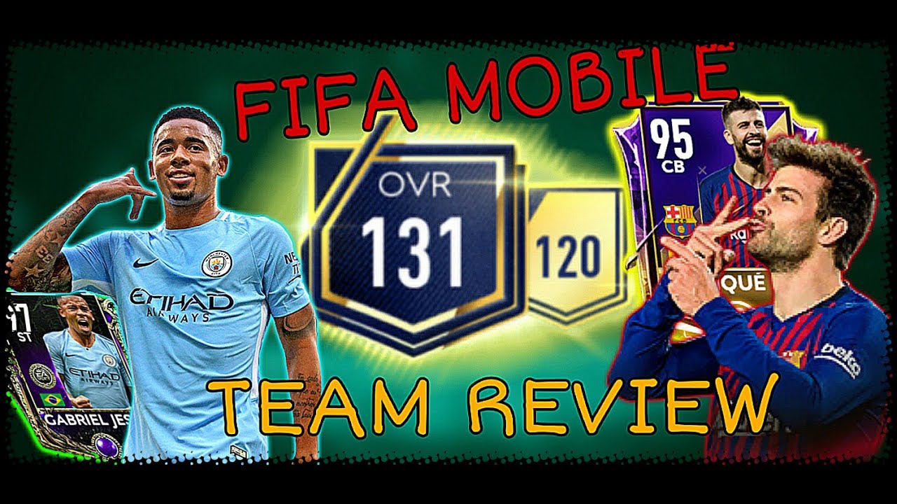FIFA MOBILE 19 - 131 OVR TEAM REVIEW / CSAPATBEMUTAT&Oacute;