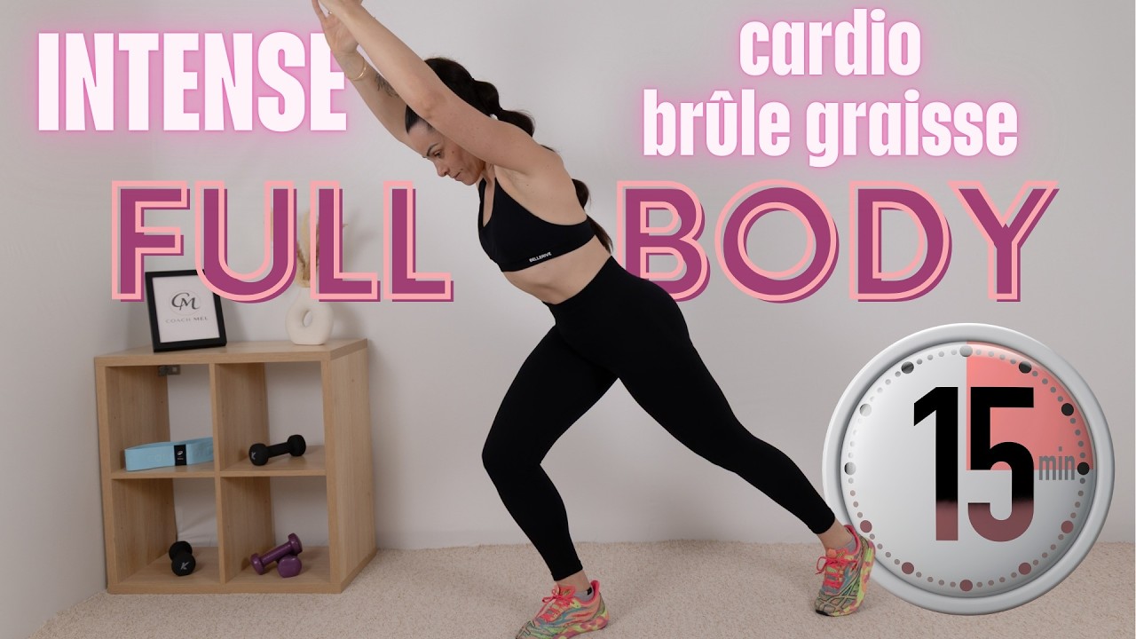 FULL BODY CARDIO BRÛLE GRAISSE🔥Séance Fitness Maison |Perte de Poids #FullBody #Cardio #BruleGraisse