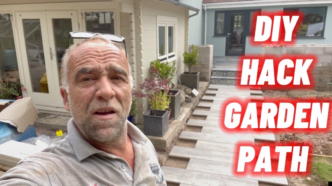DIY garden Path Hack