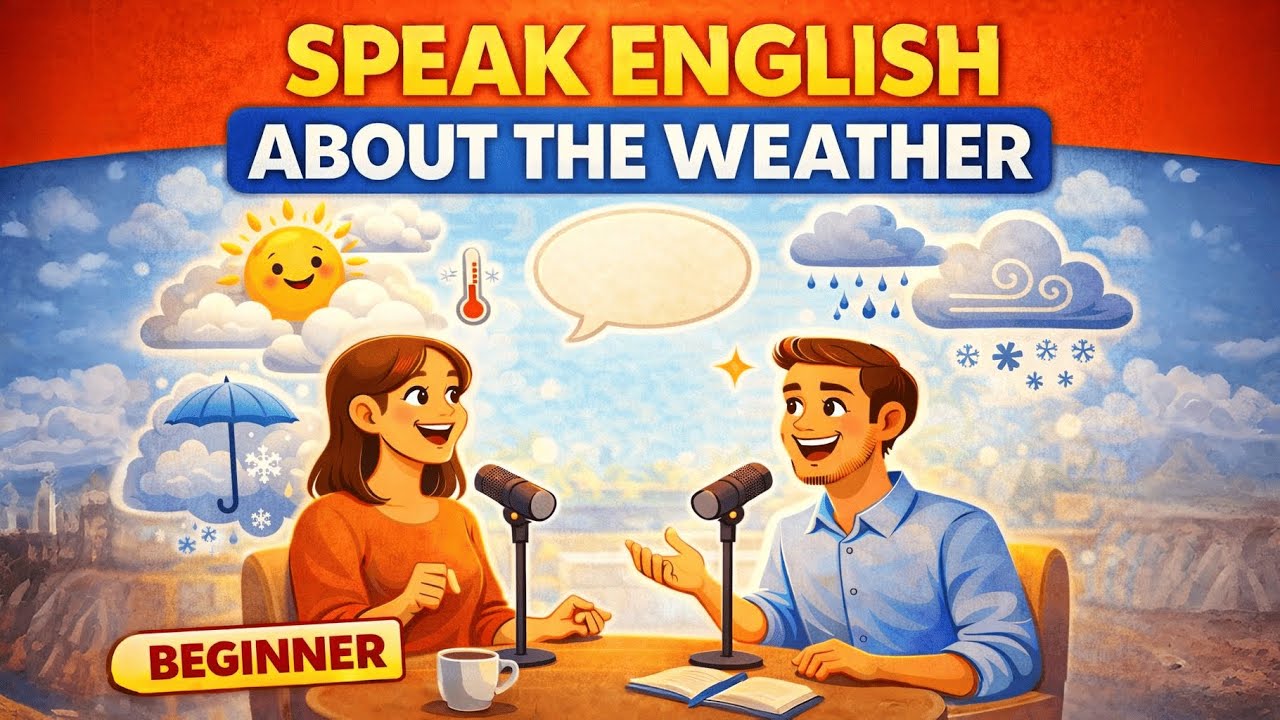 Speak English About the Weather | Easy Daily Conversations (A2)