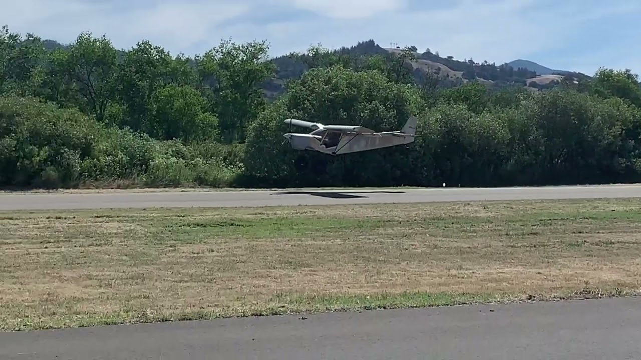 Zenith CH701 Taildragger Takeoff:Landings