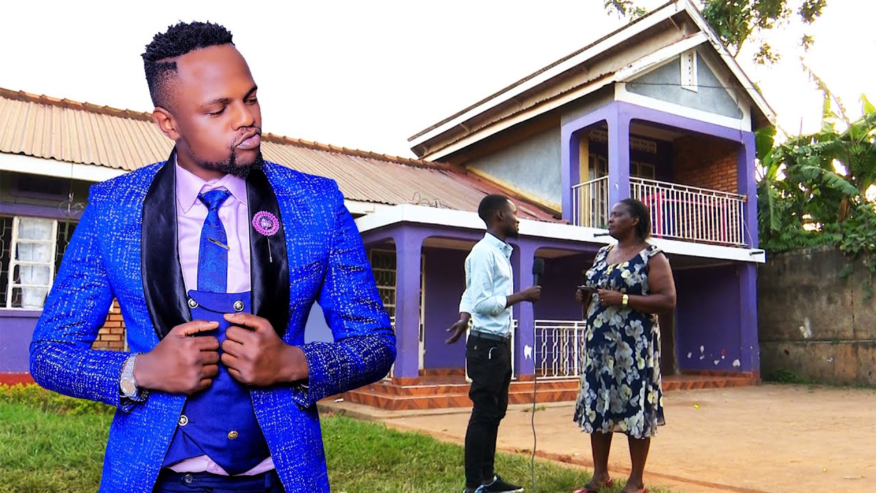 Victor Kamenyo's landlady to arrest him. I used my kyeyo money to build this house he spoilt