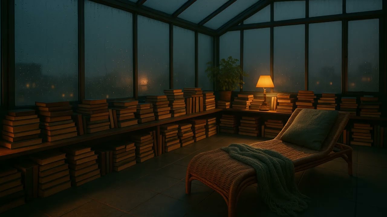 Library Night Piano for Reading &ndash; Soft Background for Study & Deep Focus