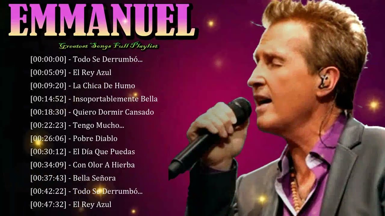 🎤 Emmanuel – Emotional pop ballads capturing devotion, longing, and romance 💫