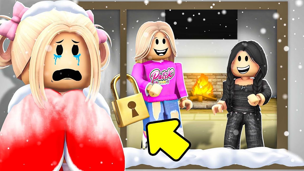 MAŁA AMI ZOSTAŁA WYRZUCONA NA MRÓZ na BROOKHAVEN w ROBLOX!