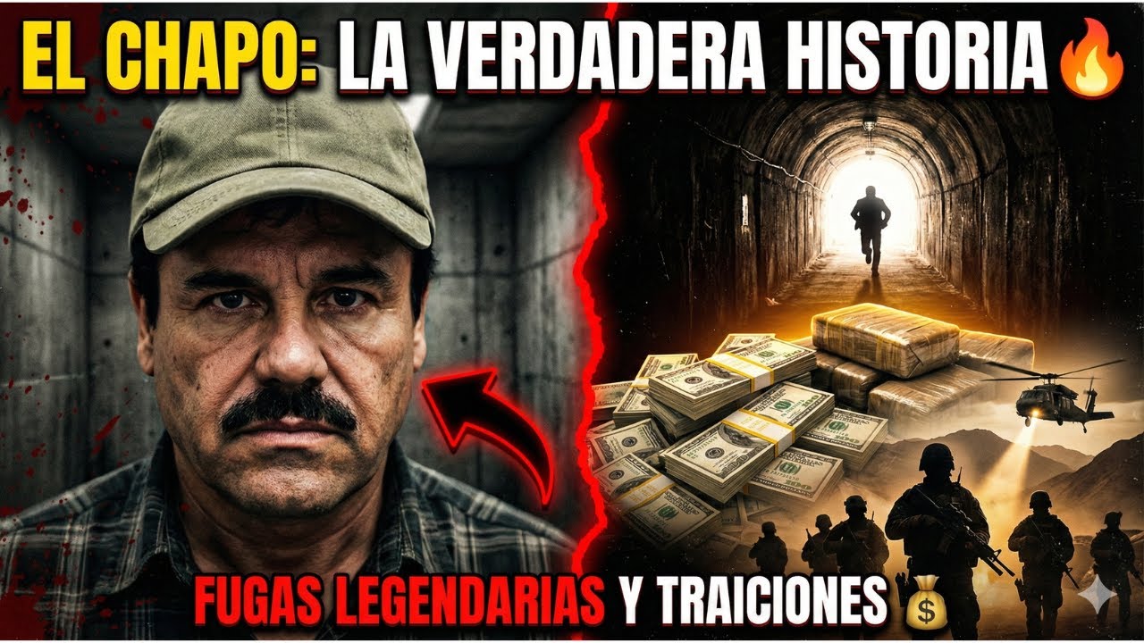 El Chapo: El Rey del Narco que Desafió a Gobiernos | Su Vida, Sus Millones y Su Caída Final