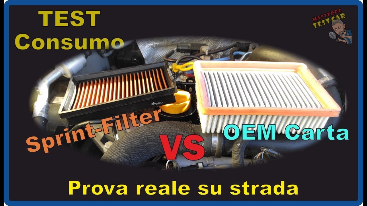 Chi vince il test Consumi? SprintFilter Vs Filtro in carta OEM - Test su Dacia Sandero 1.0T 101cv