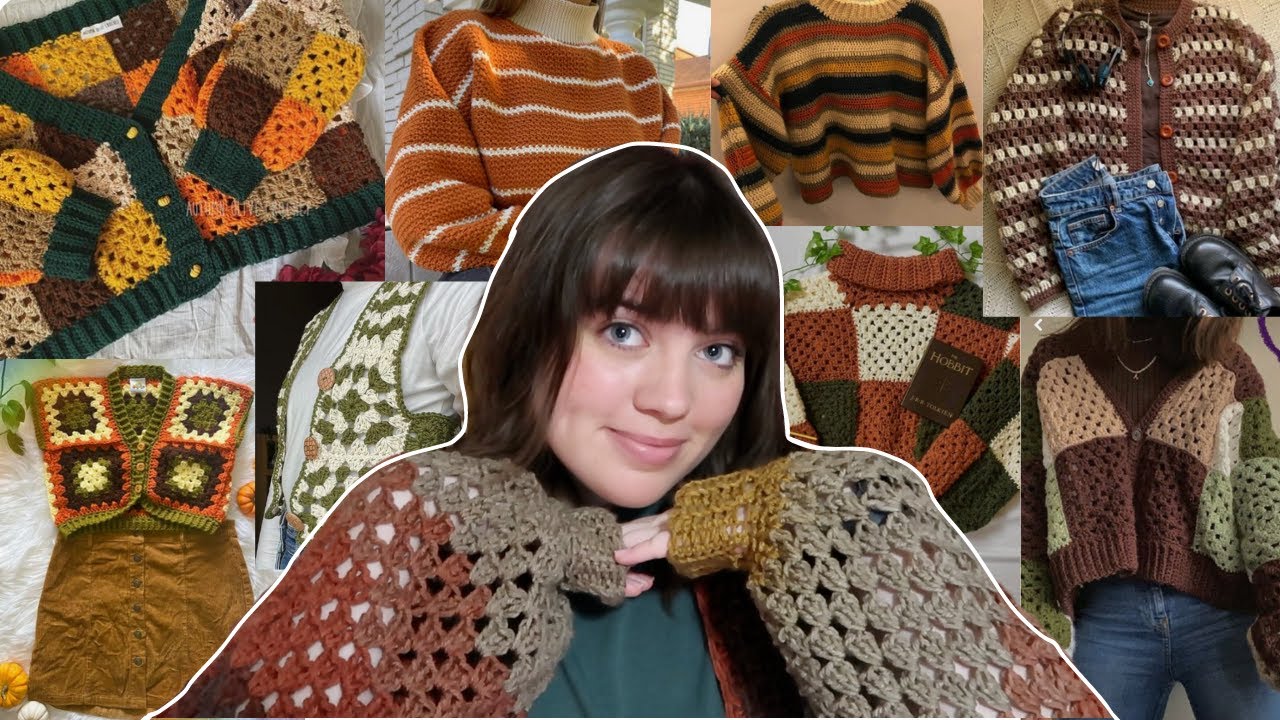FALL CLOTHING crochet ideas with patterns (beginner friendly)