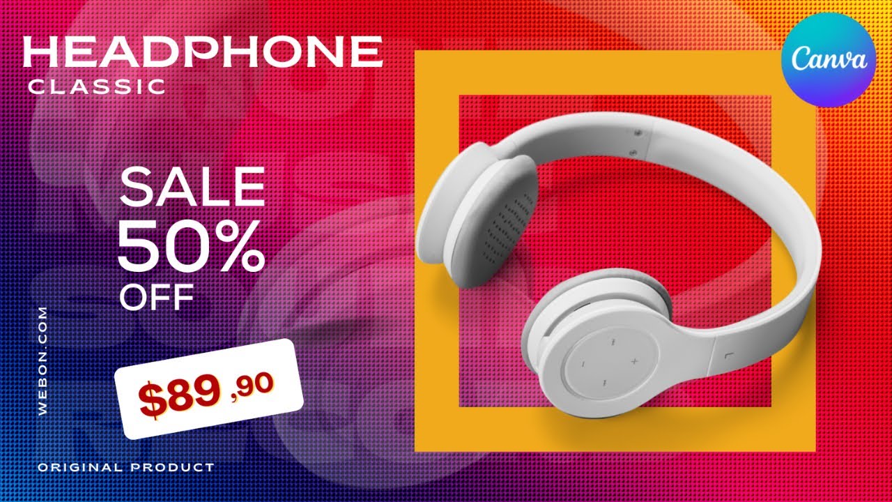 Animated Product Social Media Design in Canva