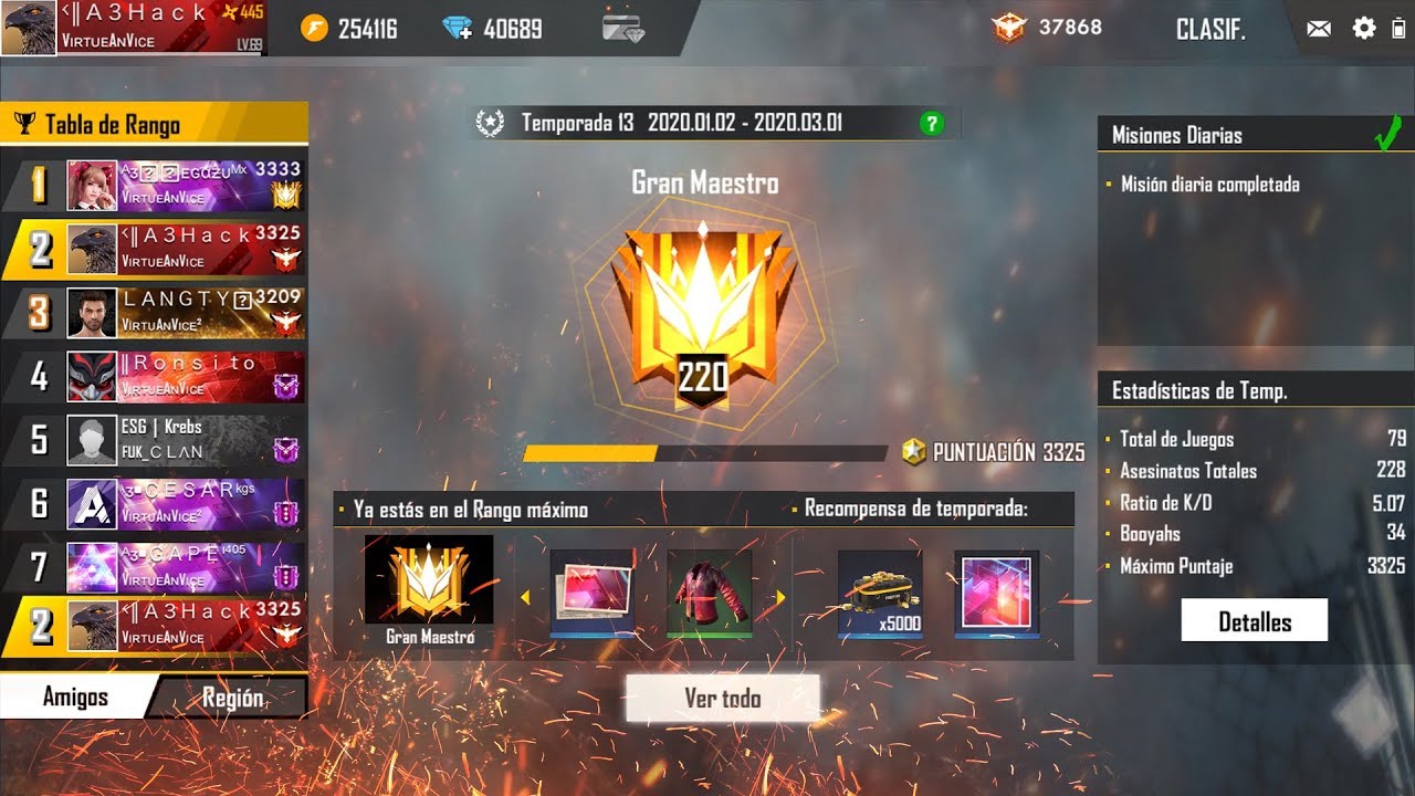 SUBI A GRAN MAESTRO EN 19 HORAS SIN PUNTOS DOBLE!!! || ULTRA HIGHLIGHTS || A3 SAG