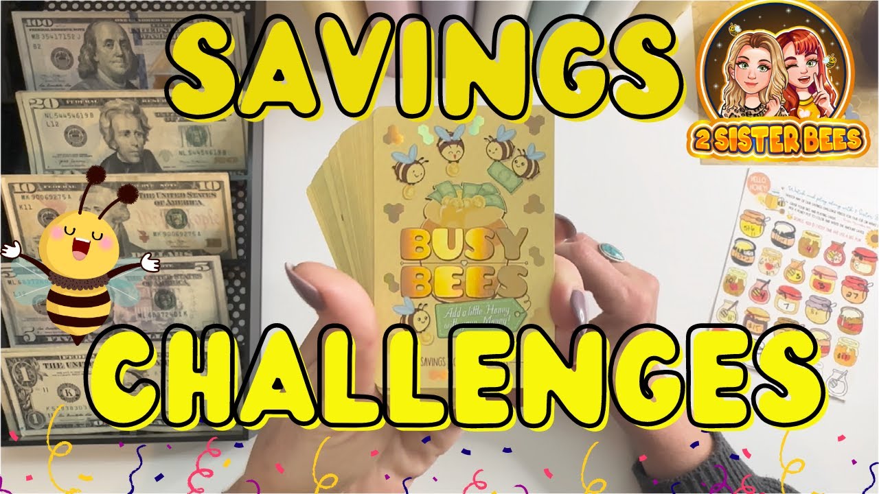 🎉Savings Challenges💰ANY Budget 🐝 Newbee TIPS! (Episode 24)