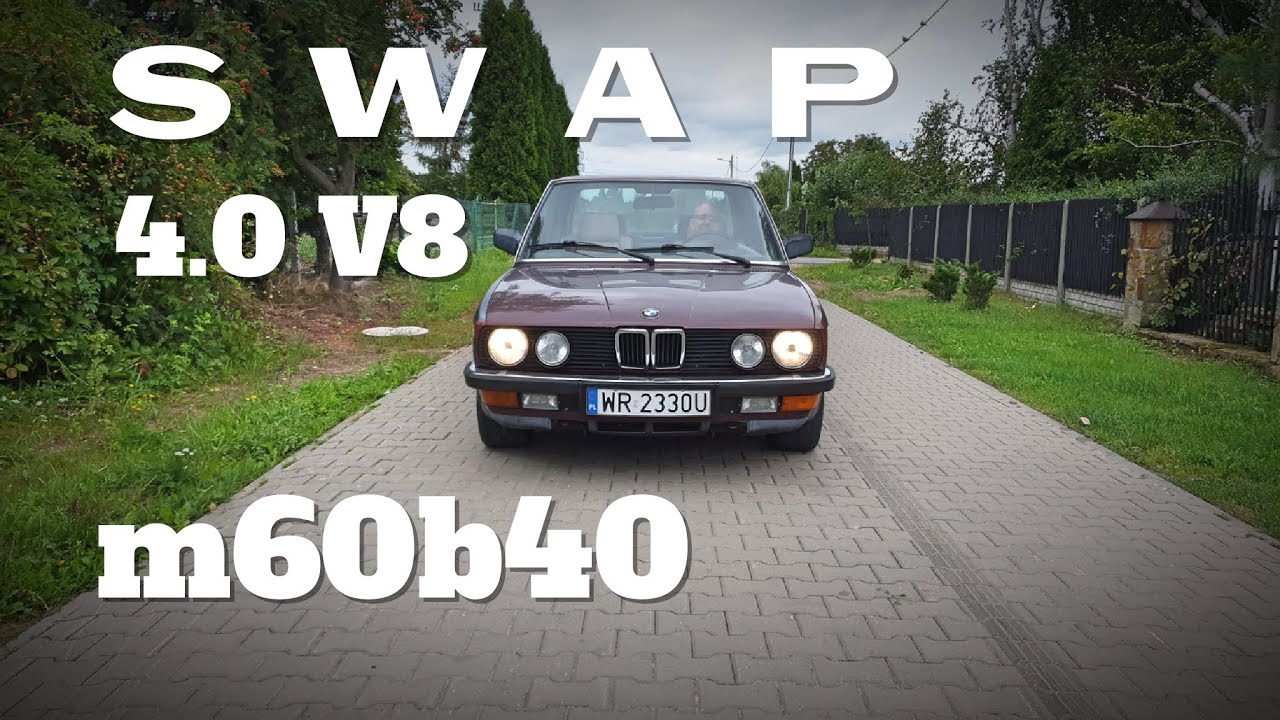 BMW e28 swap m21d24 2.4td - m60b40 4.0 V8 31.08.2020 Radom Przysucha Skrzyńsko Fiat 125p kombi / Żuk