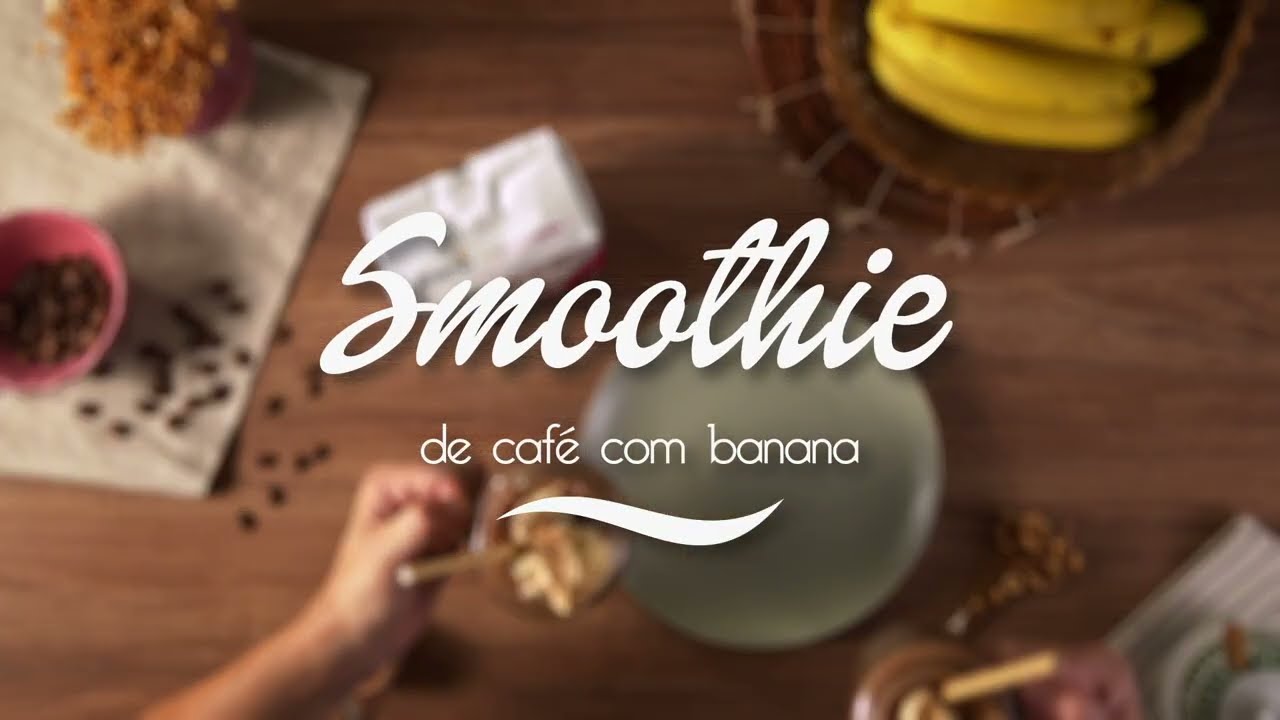 Coamo Alimentos - Smoothie de Caf&eacute; com Banana